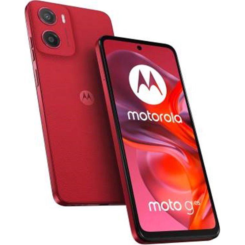 Motorola Moto G05 4+128GB 6.67" Plum Red DS ITA - 