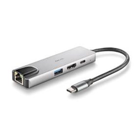 NGS HUB USB-C 4 Porte RJ45 Hdmi Usb-c Usb 3.0 Alluminio - WONDERDOCKSUPRA