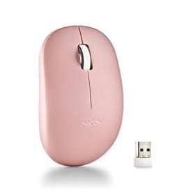 NGS Mouse Wireless Fog Pro 1000dpi 2tasti Pink - 