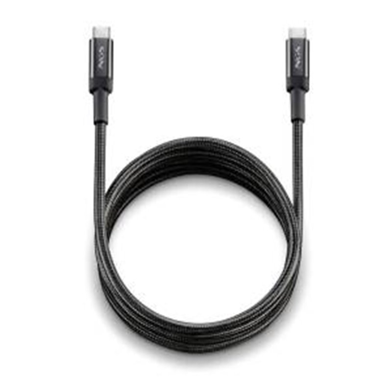 NGS Cavo Usb-C a Type-C Ricarica Rapida 65w 2m Nero - KNOT65W-2