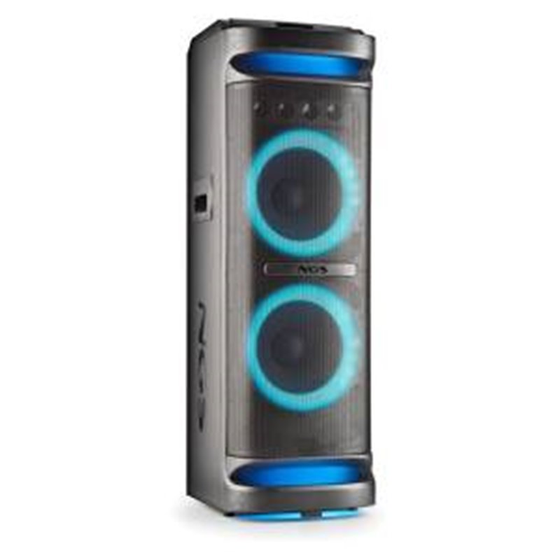 NGS Speaker Wild Space 3 Portatile BT RGB TWS 4000W Nera - WILDSPACE3