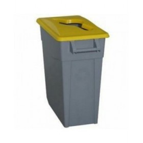 Secchio per Raccolta Differenziata Denox Giallo 65 L (2 Unità)
