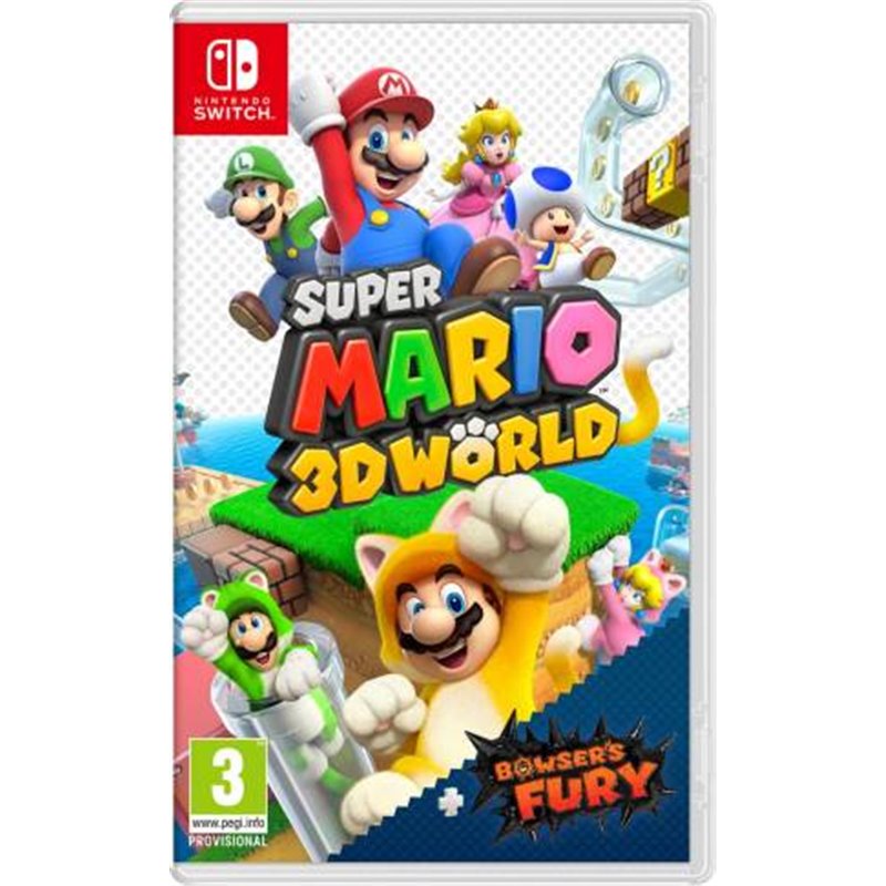 Switch Mario 3D Worlds + Bowser's Fury - 10004580