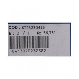 Secchio per Raccolta Differenziata Denox Azzurro 65 L (2 Unità)