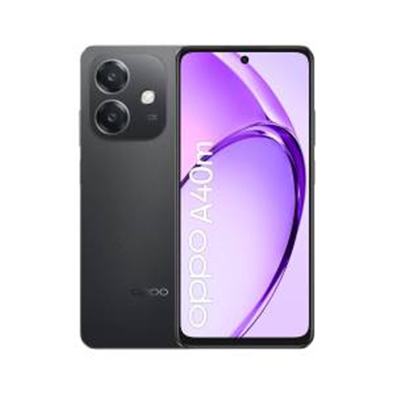OPPO A40M 8+256GB 6.67" 4G Sparkle Black TIM - 0116040042