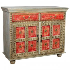 Credenza Alexandra House Living Legno di mango 46 x 90 x 107 cm
