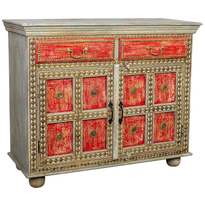 Credenza Alexandra House Living Legno di mango 46 x 90 x 107 cm