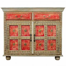Credenza Alexandra House Living Legno di mango 46 x 90 x 107 cm