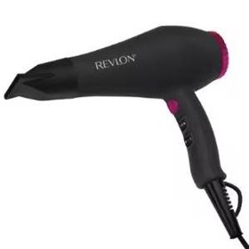 Revlon Asciugacapelli Smooth Brilliance 2000W Nero/Rosa - RVDR5251E1