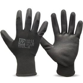 Guanti Lavoro Touch Tg. XL 1 Paio Poliuretano RMOVE - RMGLPUBK200005