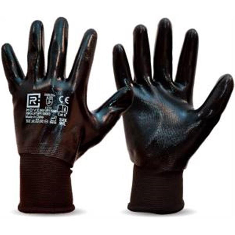 Guanti Waterproof Tg. M 1 Paio in Nitrile Liscio RMOVE - RMGLNTWP100002