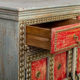 Credenza Alexandra House Living Legno di mango 46 x 90 x 107 cm
