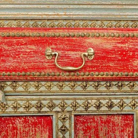 Credenza Alexandra House Living Legno di mango 46 x 90 x 107 cm