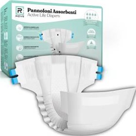 1 Conf. da 25 pz M Pannoloni Assorbenti ActiveLife Adulto RMOVE - RMADWH1001