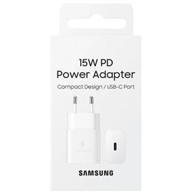 Samsung Caricabatterie 15W EP-TA1510 PD USB-C White - EP-T1510NWEGEU