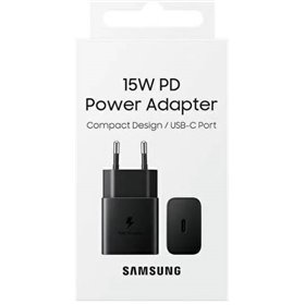 Samsung Caricatore 15W EP-T1510 PD USB-C Black - EP-T1510NBEGEU