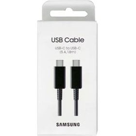 Samsung Cavo USB-C to USB-C EP-DX510JB 1.8m 5A Black - EP-DX510JBEGEU