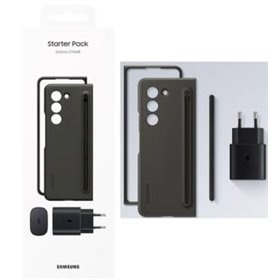 Samsung Starter Pack Fold5 EF-OF94KKB Cover + SPen + Caricatore 25W Black - EF-OF94KKBEGWW