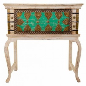 Baule Alexandra House Living Legno di mango 41 x 90 x 90 cm