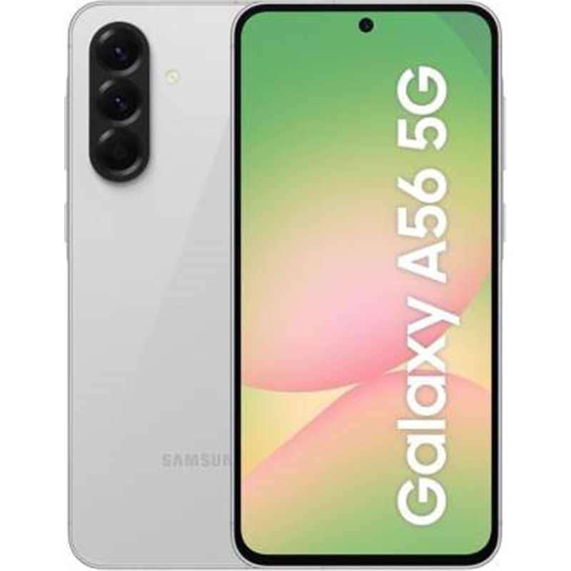 Samsung SM-A566 A56 8+256GB6.7" 5G Awesome Lightgray DS ITA - SMA566BZACEUE