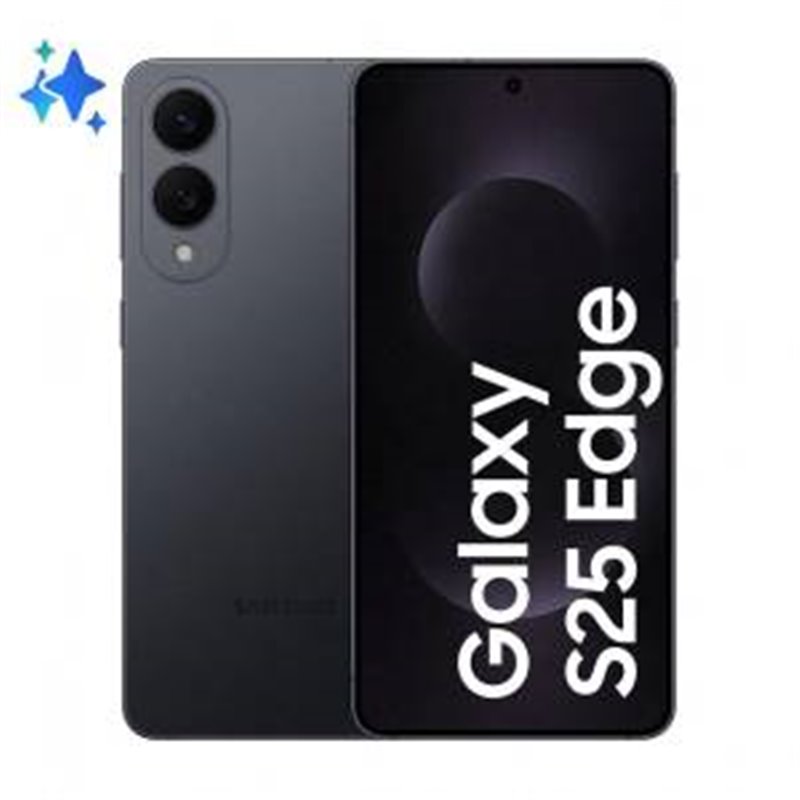 Samsung SM-S937 S25 Edge 12+512GB 6.7" 5G Titanium Jetblack DS EU - 