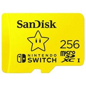 Switch Micro SDXC SanDisk 256GB for Nintendo Switch - SDSQXAO-256G-GNCZN