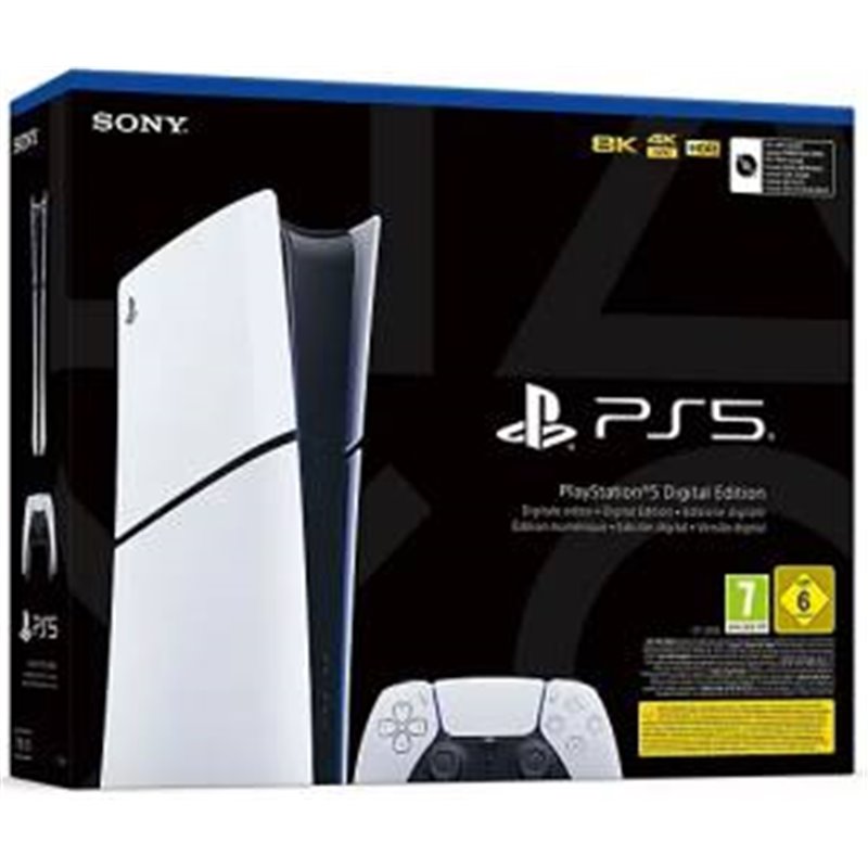 PS5 Console 1TB Digital Slim White - 1000040657