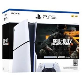 PS5 Console 1TB Standard Slim White Call of Duty 6 Bundle ITA - 1000049595