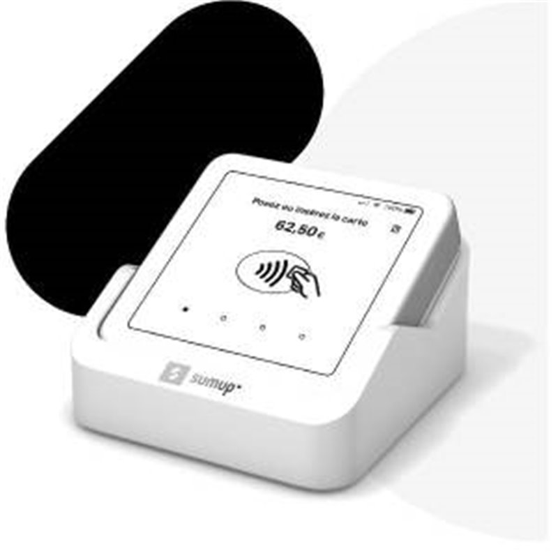 SUMUP Solo Lettore Carte di Credito Mobile BT Contactless - 