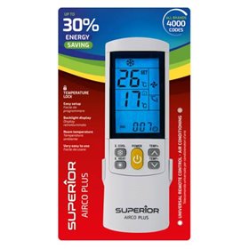 Superior Telecomando Universale Climatizzatori AirCo Plus illuminato - SUPCU001