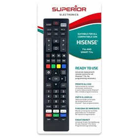 Superior Telecomando Universale Hisense funzioni Smart TV SM - SUPTRB028