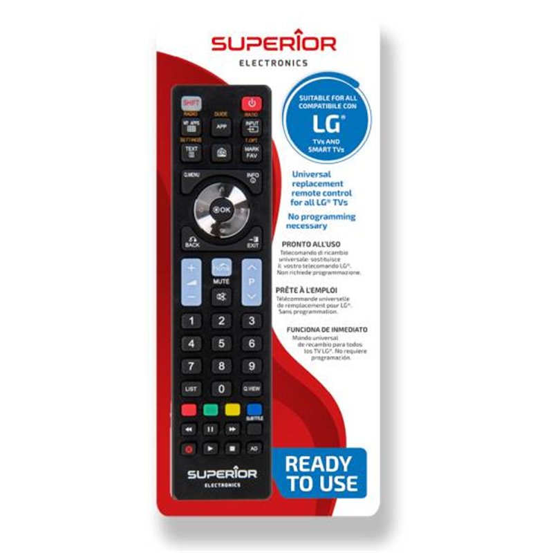 Superior Telecomando Universale LG funzioni Smart TV SH - SUPTRB007 Superior Telecomando Universale LG funzioni Smart TV SH - SUPTRB007