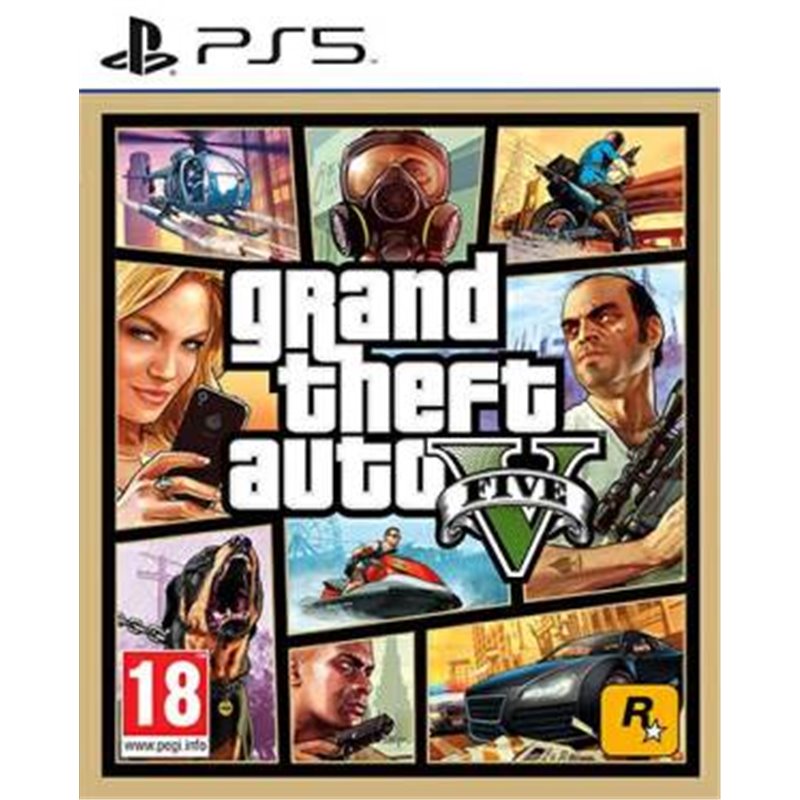 PS5 GTA Grand Theft Auto V EU - 