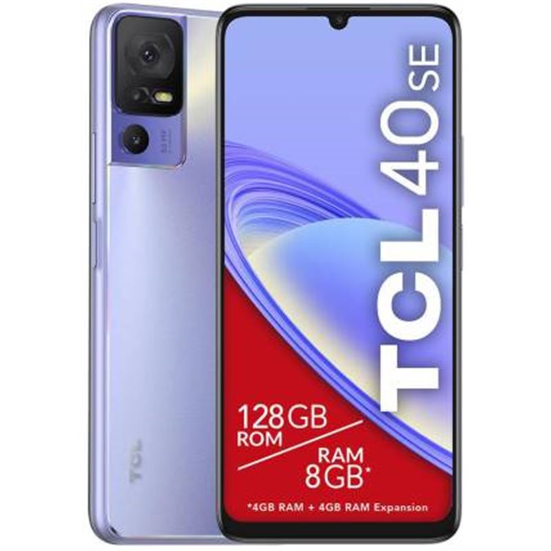 TCL 40 SE 4+128GB 6.75" Purple ITA - T610K-2BLCA112