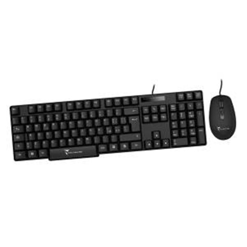 Techmade Kit Tastiera + Mouse Wired Filo Black - TM-KB828+M102