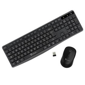 Techmade Kit Tastiera + Mouse Wireless TM-KM001 Black - TM-KM001