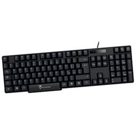 Techmade Tastiera Wired Filo Black - TM-KB828