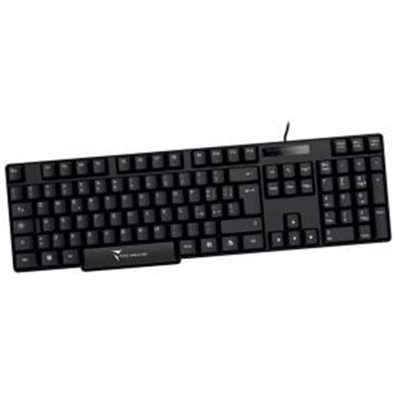 Techmade Tastiera Wired Filo Black - TM-KB828