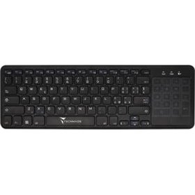 Techmade Tastiera Wireless TM-BK268T con Touchpad Black - TM-BK268T