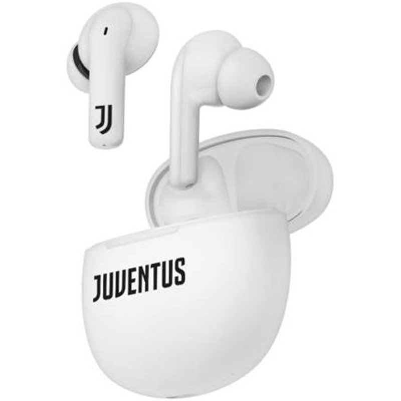 Techmade Auricolari Bluetooth Earbuds Juventus Doppio Mic - TM-K201E-JUV