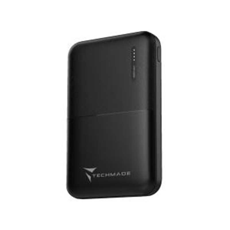 Techmade Powerbank 5000mAh Black - TM-PB5000