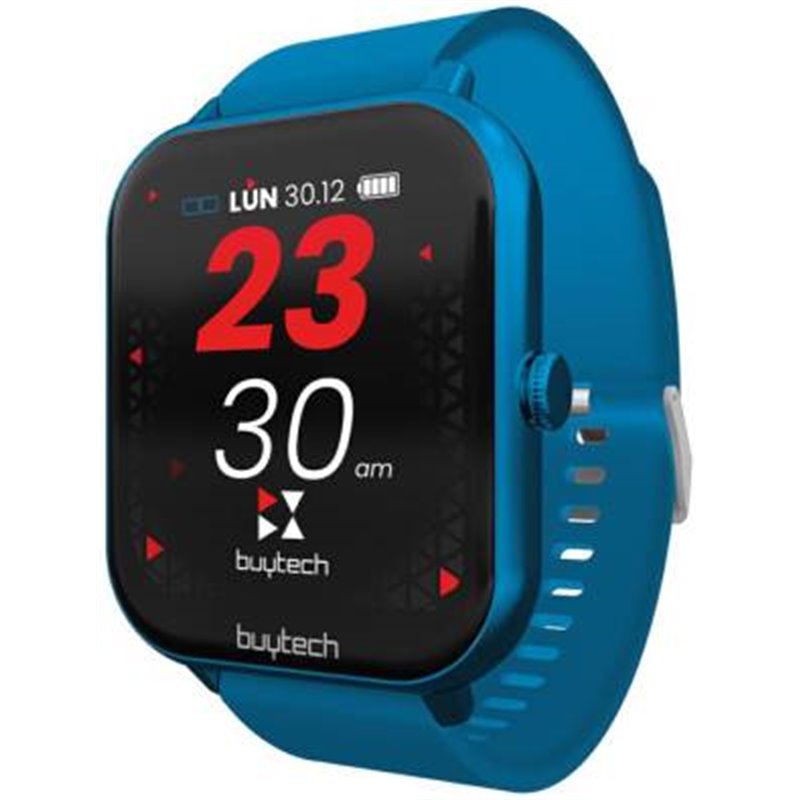 Techmade Smartwatch BuyTech Alfa Quadrato Allum. 1.83" Blu - BY-ALFA-BL