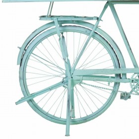 Ingresso Alexandra House Living Bike Turchese Legno Ferro 50 x 94 x 198 cm