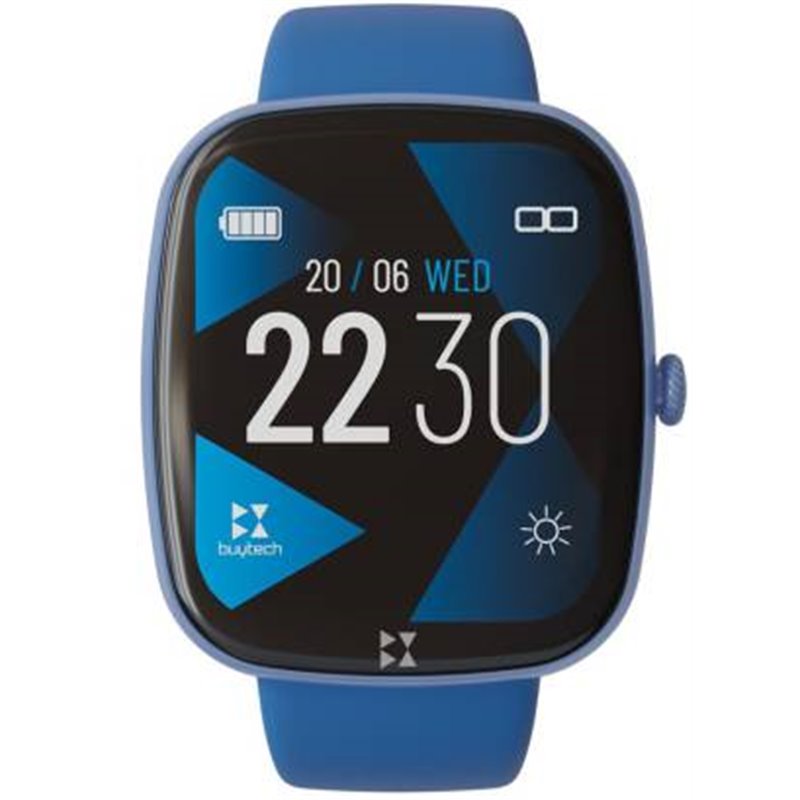 Techmade Smartwatch BuyTechBY Gamma Cint. Silicone 1.89" Blue - BY-GAMMA-BL
