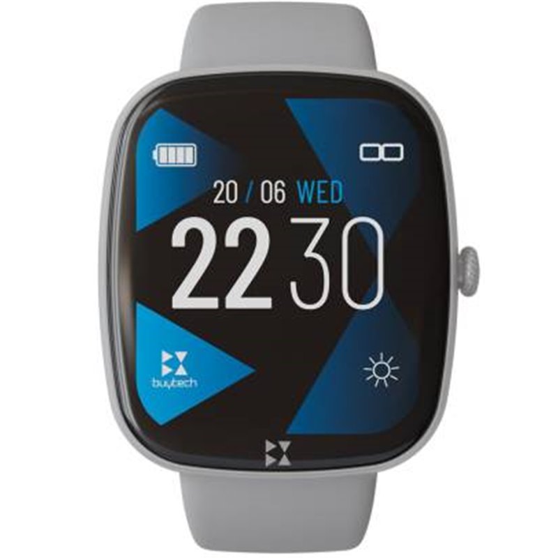 Techmade Smartwatch BuyTechBY Gamma Cint. Silicone 1.89" Gray - BY-GAMMA-GY