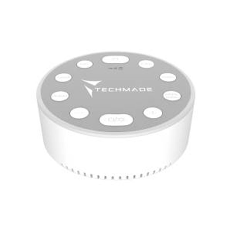 Techmade Speaker Suoni Bianchi con Led Anti-Stress - TM-XVB12
