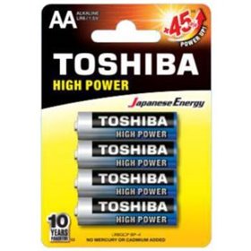 Toshiba Batterie Stilo AA Alcalina LR6GCP BP-4 1Cnf/4pz - LR6GCP BP-4