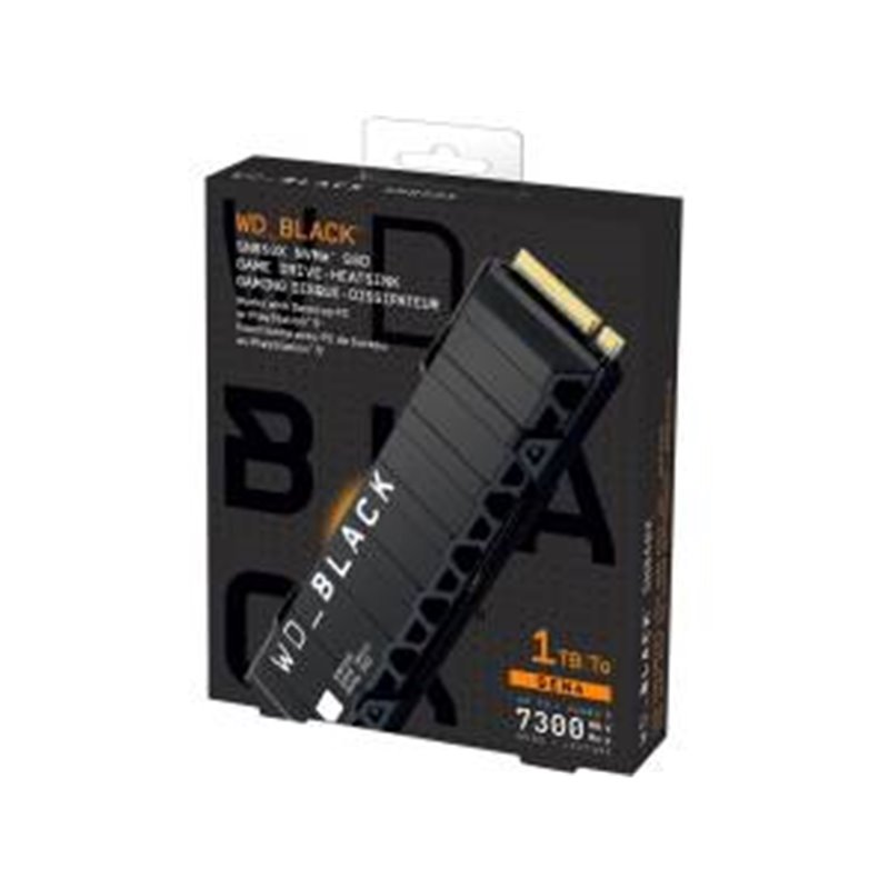 WD_Black SSD Interno 1TB NVMe4.0 SN850X 7300-6300MB/s + Dissipatore - WDS100T2XHE