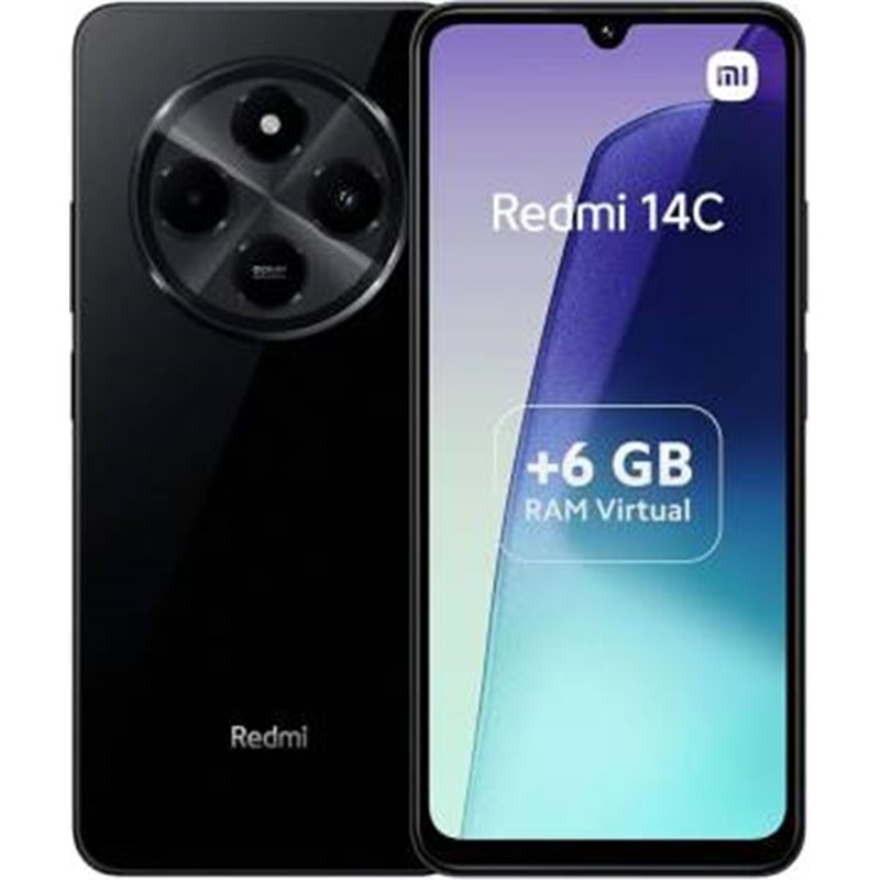 Xiaomi Redmi 14c 6+128GB 6.88" Midnight Black NFC DS EU - 