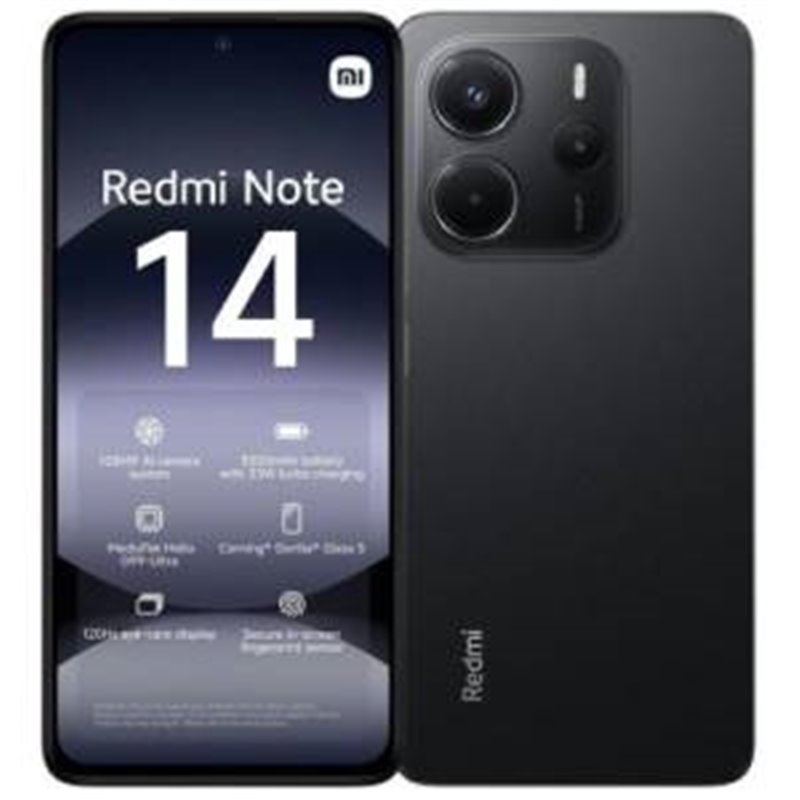 Xiaomi Redmi Note 14 6+128GB 6.67" 4G Midnight Black NFC EU - 